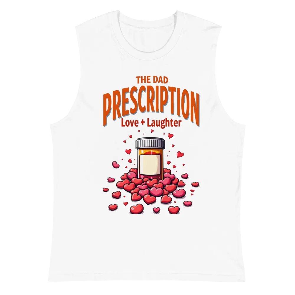 Love + Laughter dad Prescription Muscle Tank product image (6)