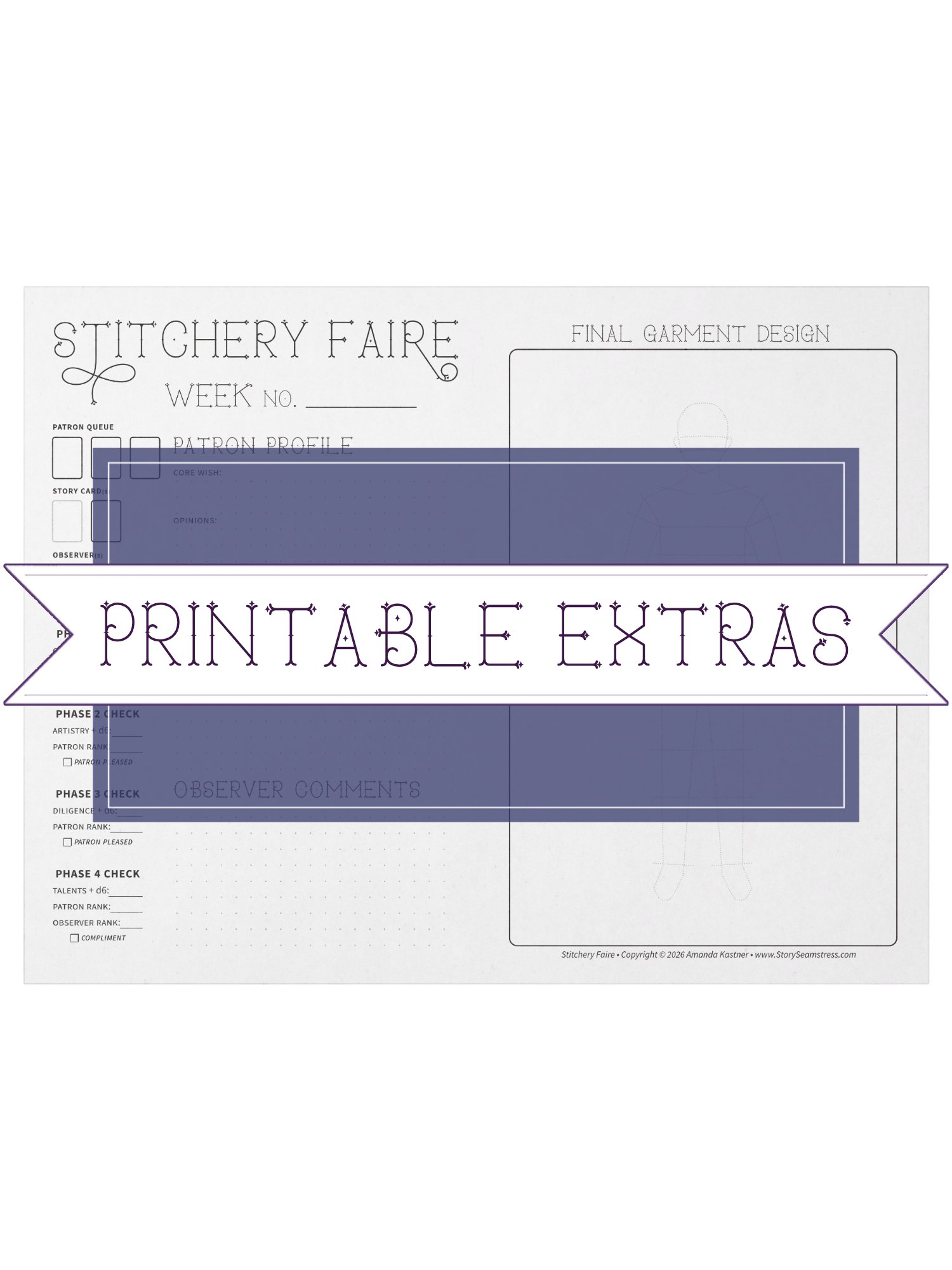 Threadwyke Collection +EXTRAS: One-Page Journaling Games (PDF) product image (3)