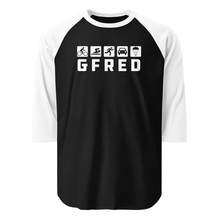 Gfred Logo Baseball Tee product image (2)