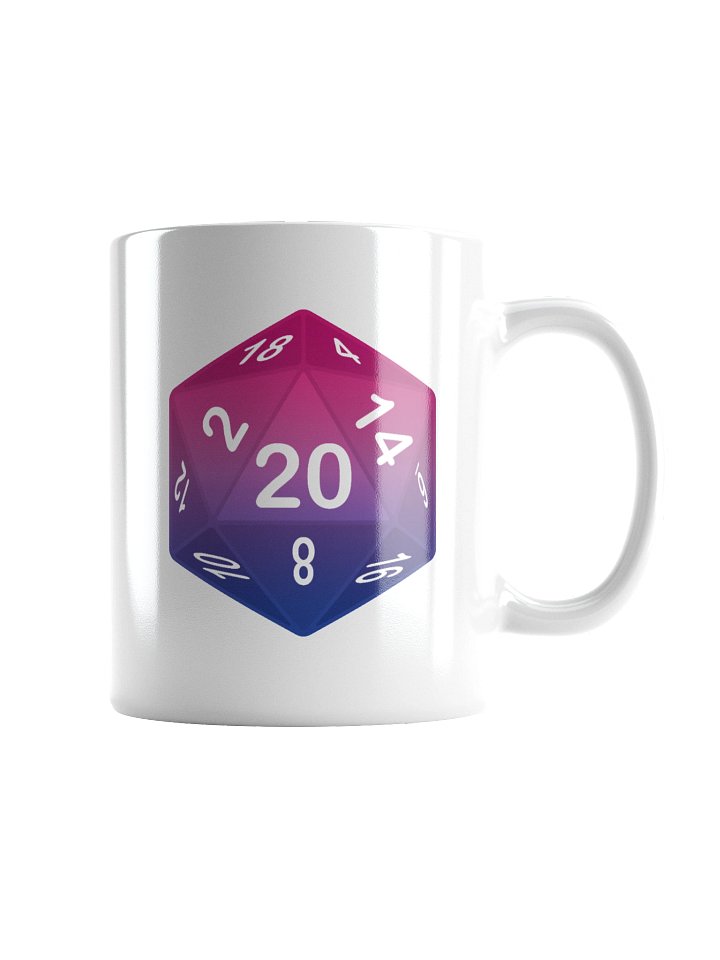 Bisexual Pride D20 Mug product image (2)