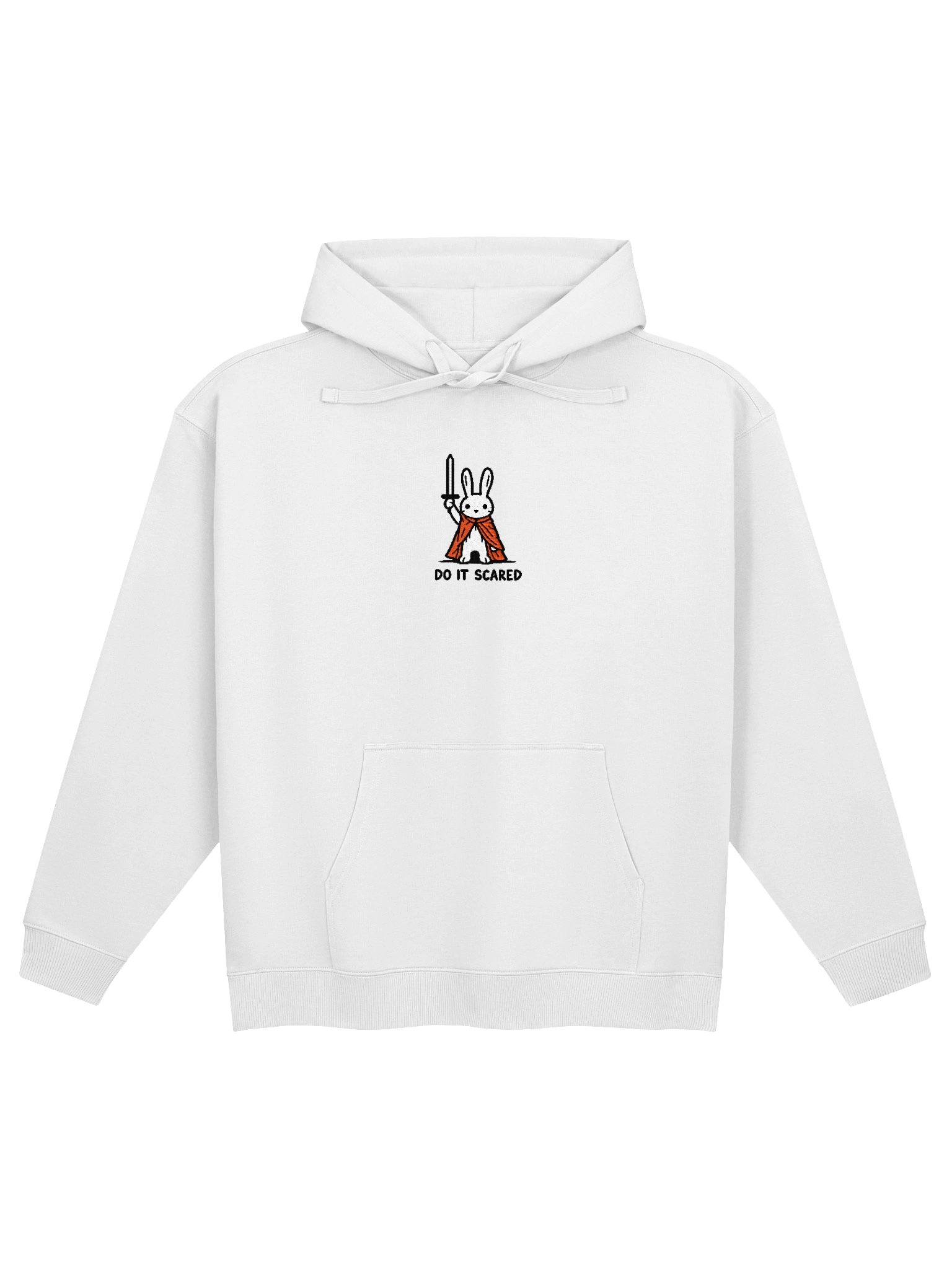 Hoodie Ample DO IT SCARED product image (1)