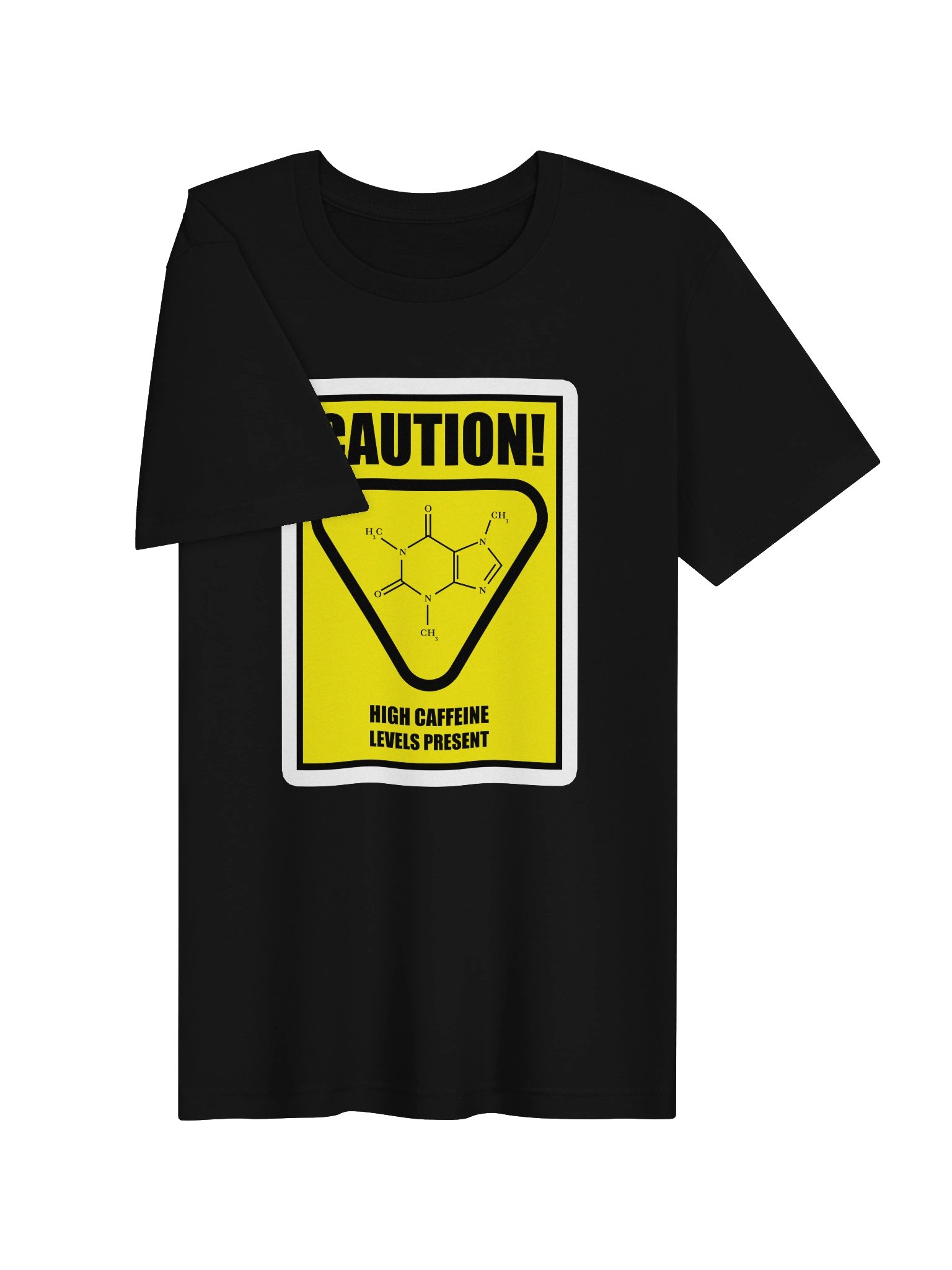 Caution! High Caffeine Levels Present — Premium Print Tee product image (3)