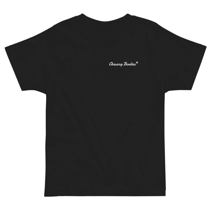 Chasing Birdies Baby Tee x Racheal Herrington Toddler Tee Black product image (1)