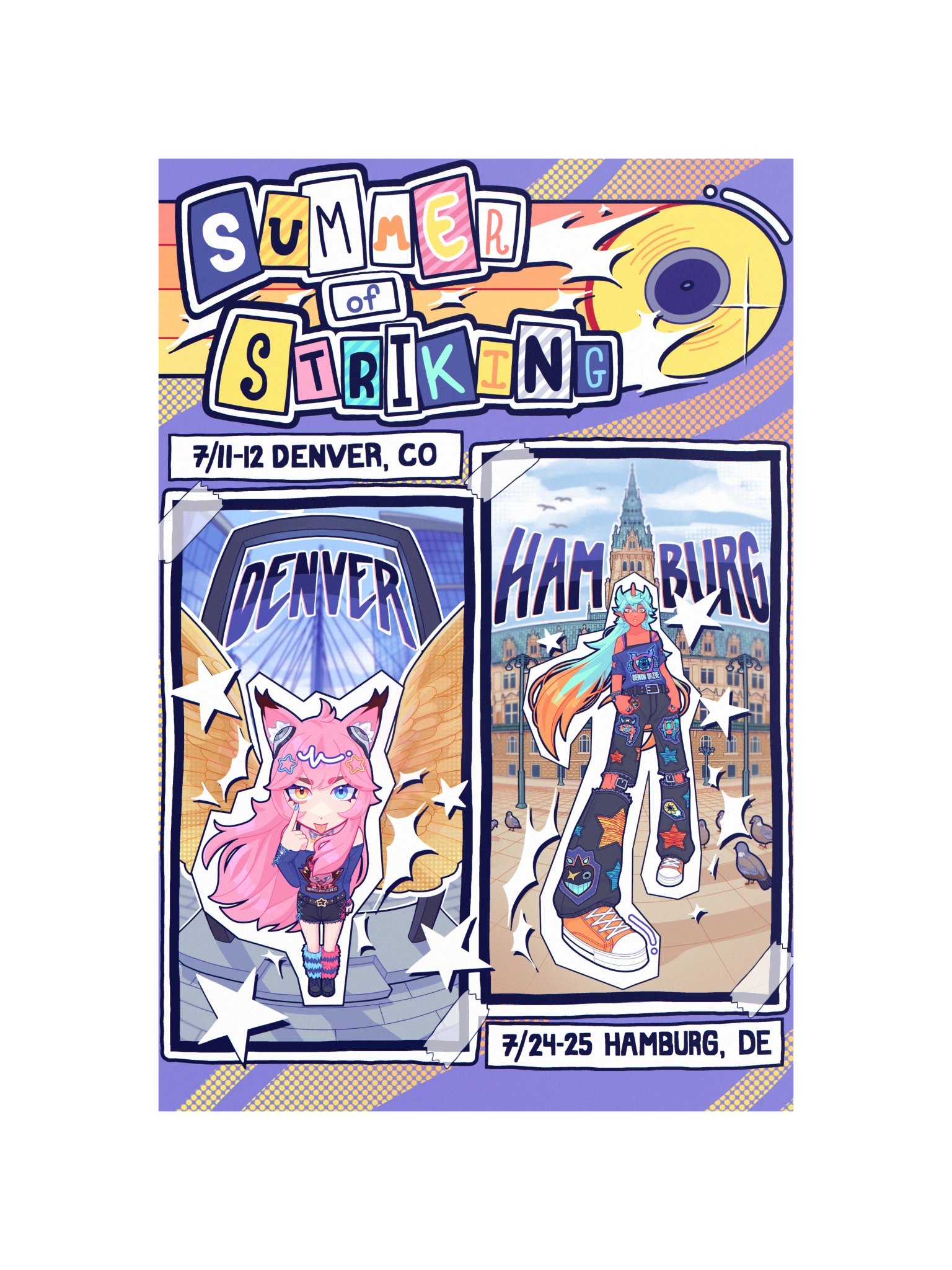 Summer of Striking Print 12" x 18" (RTS2/WTS) product image (4)