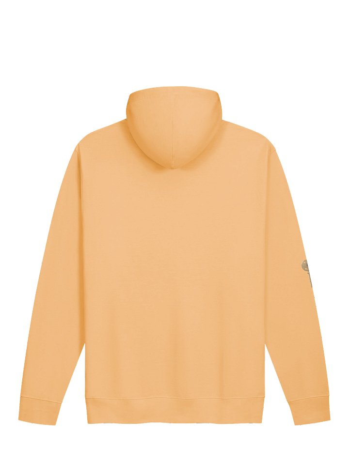 The Gatekeeper’s Key – Peach Direction Edition (Front + Right Sleeve Print) | Unisex Midweight Hoodie product image (2)