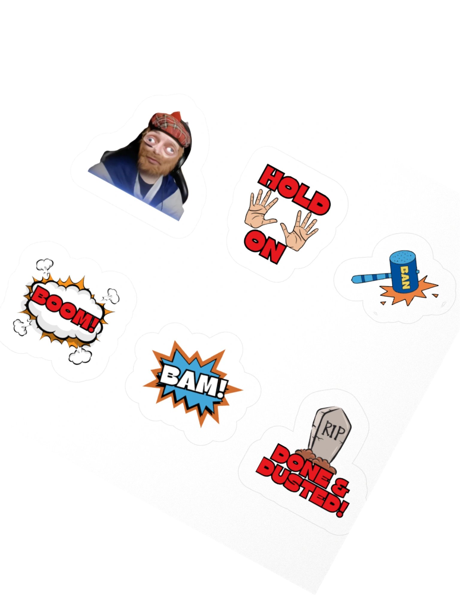 The Bam Sticker Pack product image (2)