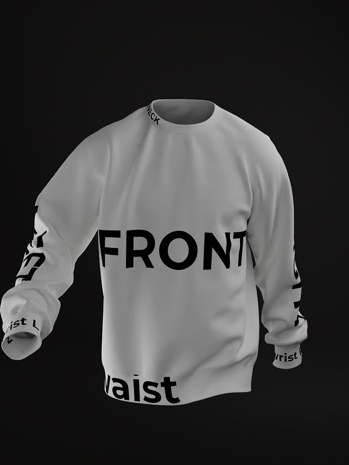 Sweatshirt Version 2 Rib Waist (Walking And 360 Animation) product image (2)
