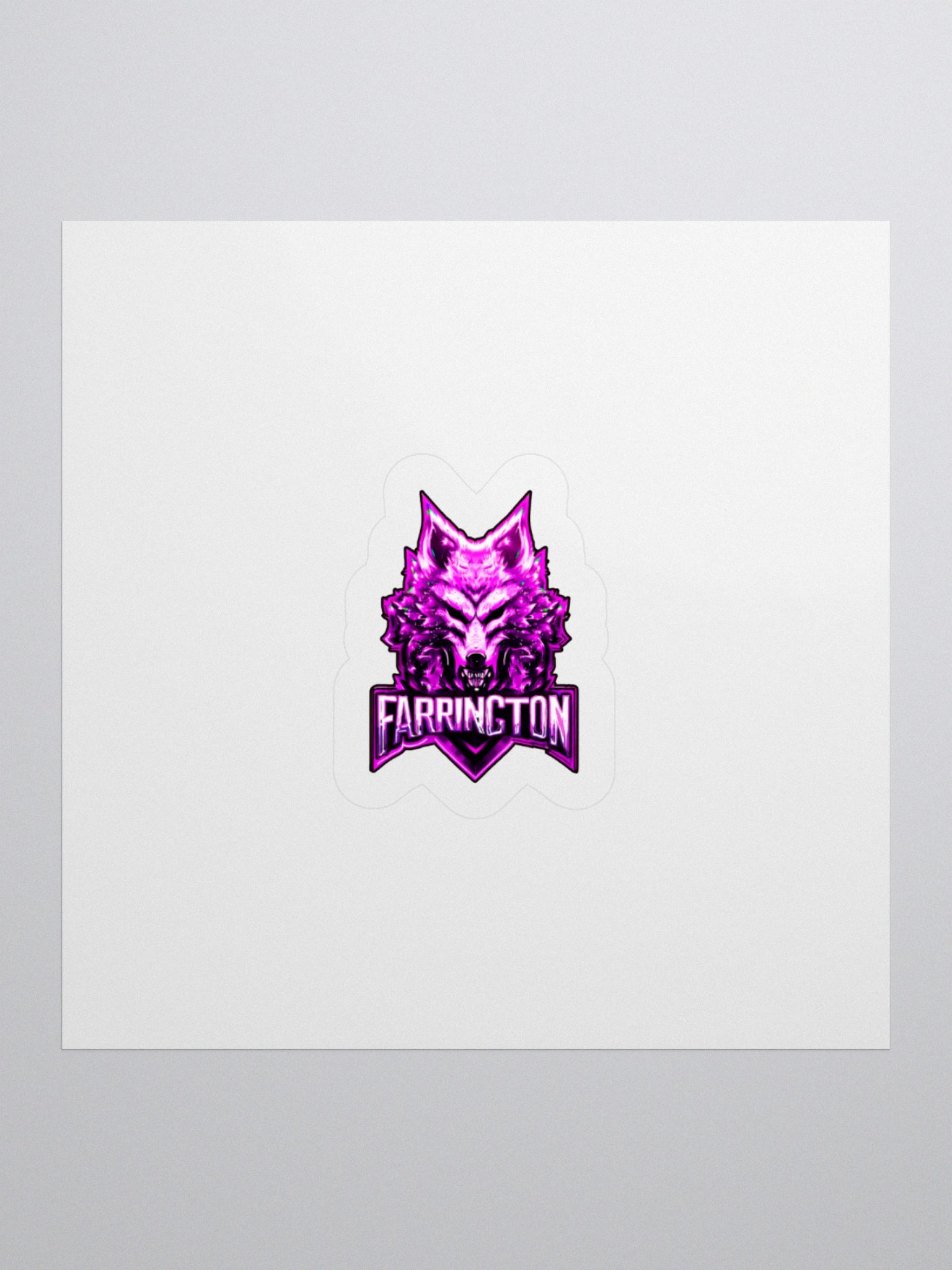 Ladies Pinky Purple Logo Stickers product image (3)