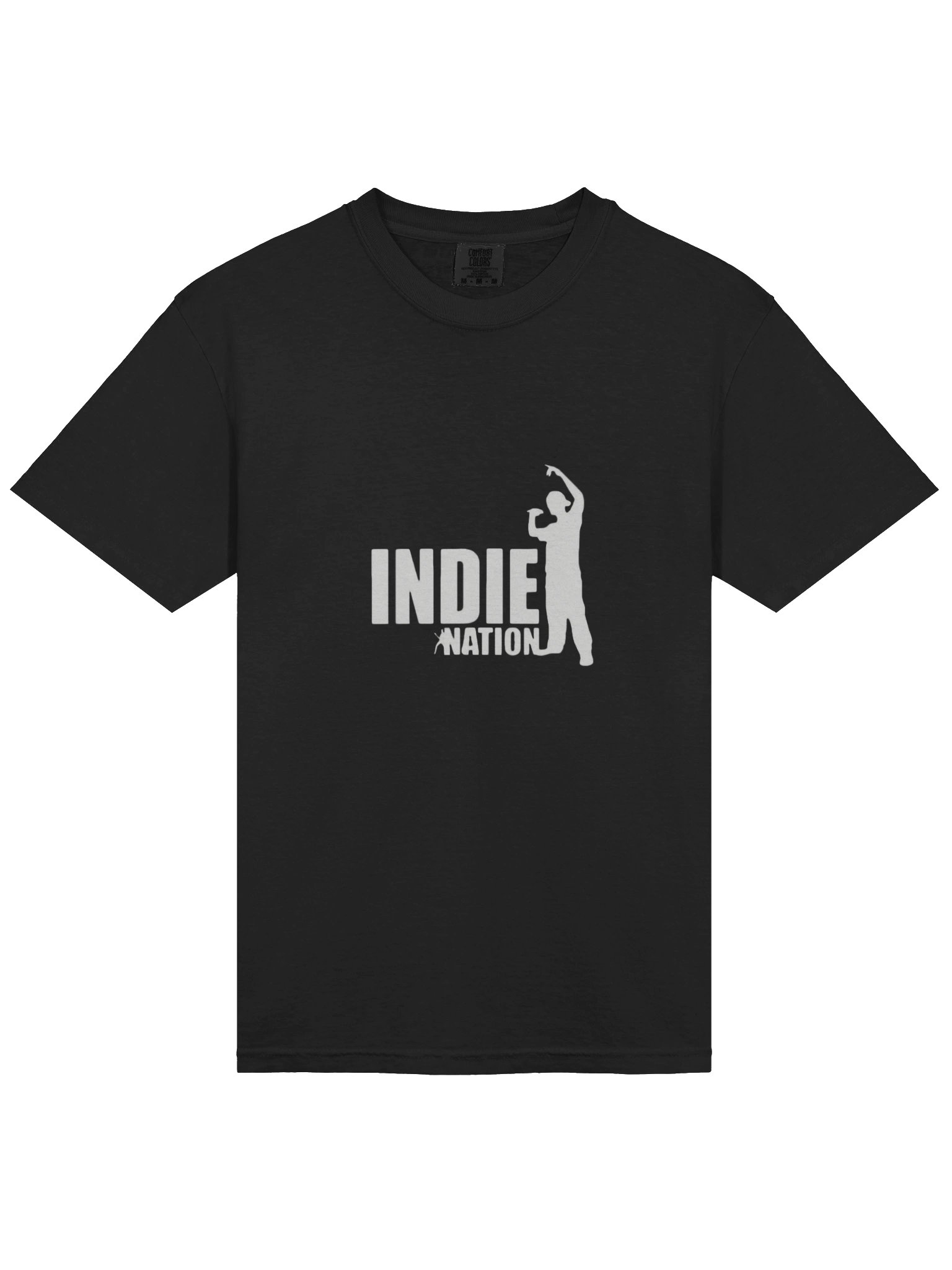 IndieNation Logo Black Tee product image (3)