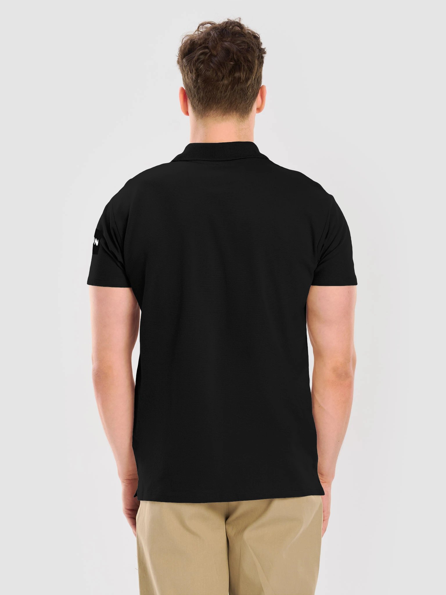 Grinning Face Polo Shirt product image (23)