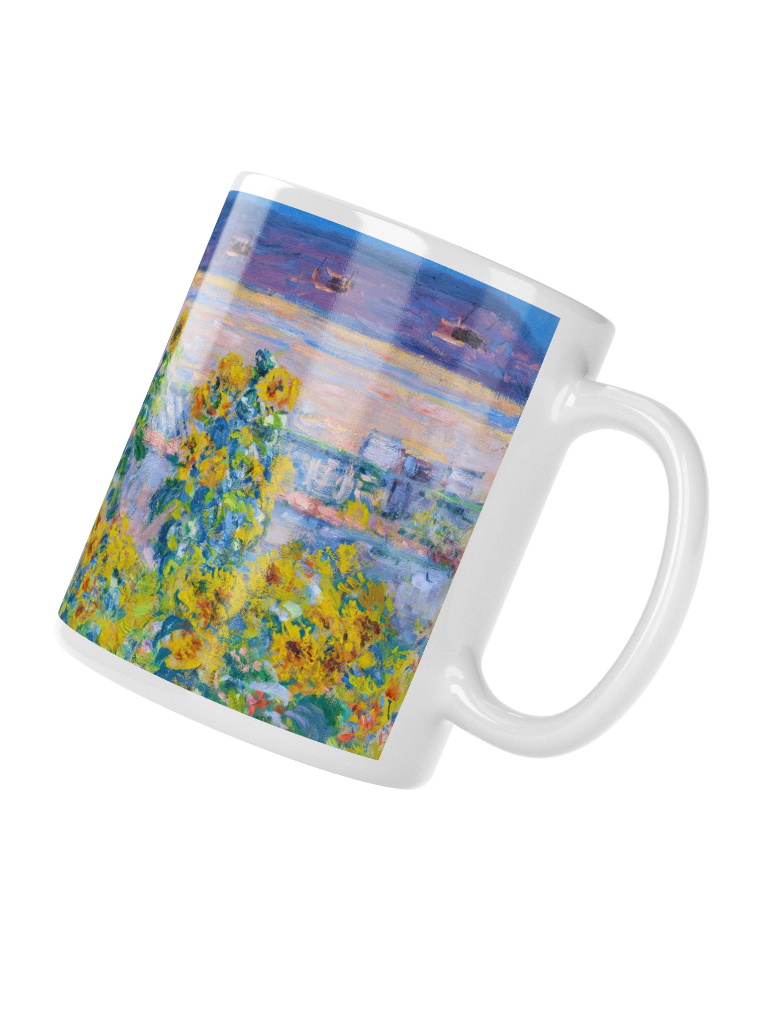 The Artist's Garden at Vétheuil (Claude Monet) Mug product image (5)