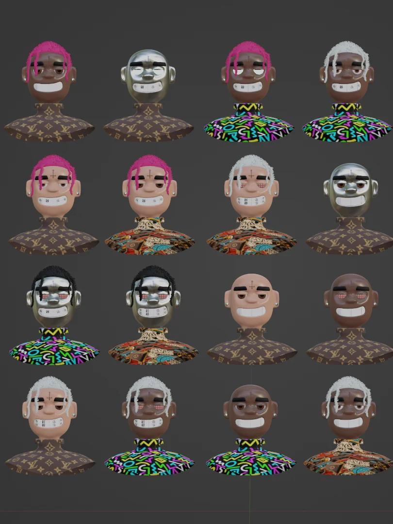 20 Stylized NFT Character Collection product image (8)