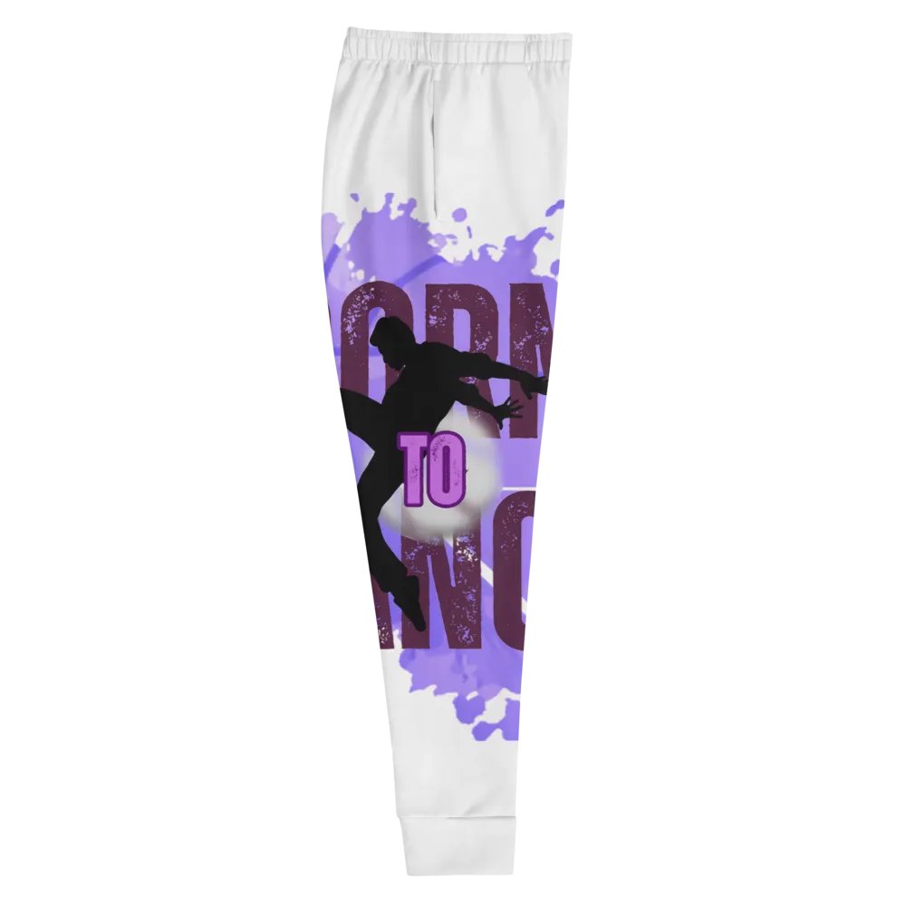 Born to Dance His Silhouette All-Over Print Joggers product image (8)