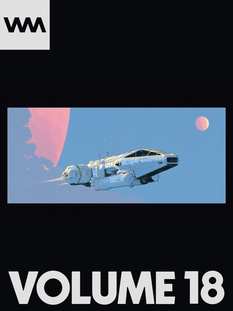 Vol. 18 // Video Images // Chill Lofi Beats and VVM Space Corp Concept Art product image (1)