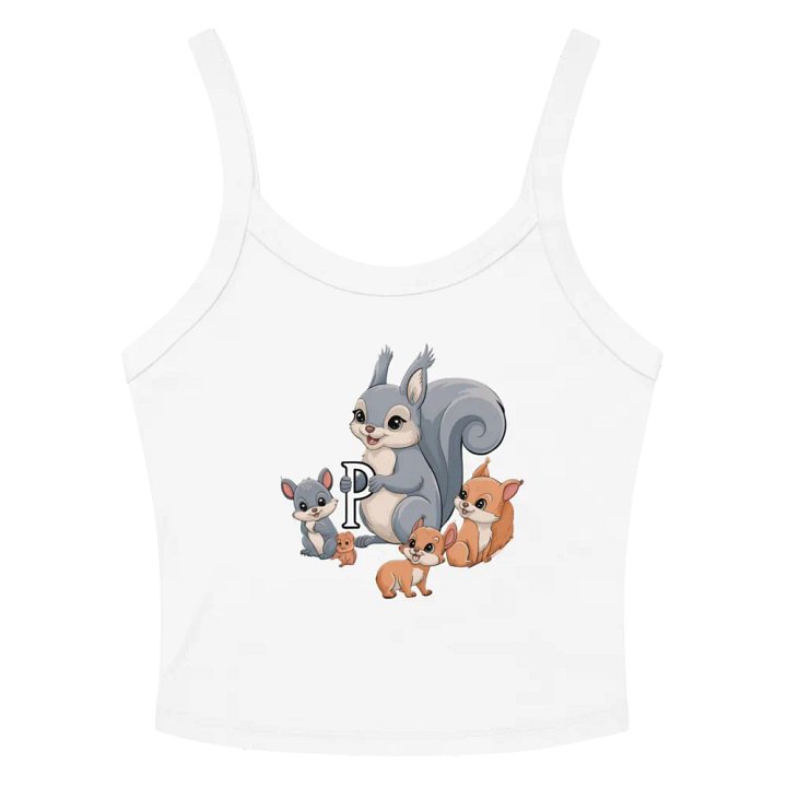 Cheerful Squirrel Party Tank Top product image (2)
