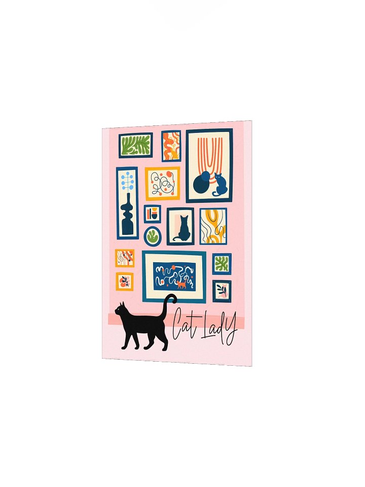 Cat Lady Gallery Wall Poster product image (16)