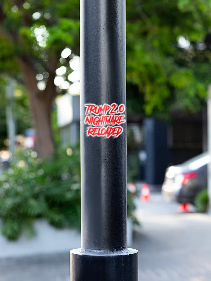 Trump 2.0 Nightmare Sticker - Funny Vinyl Decal product image (2)