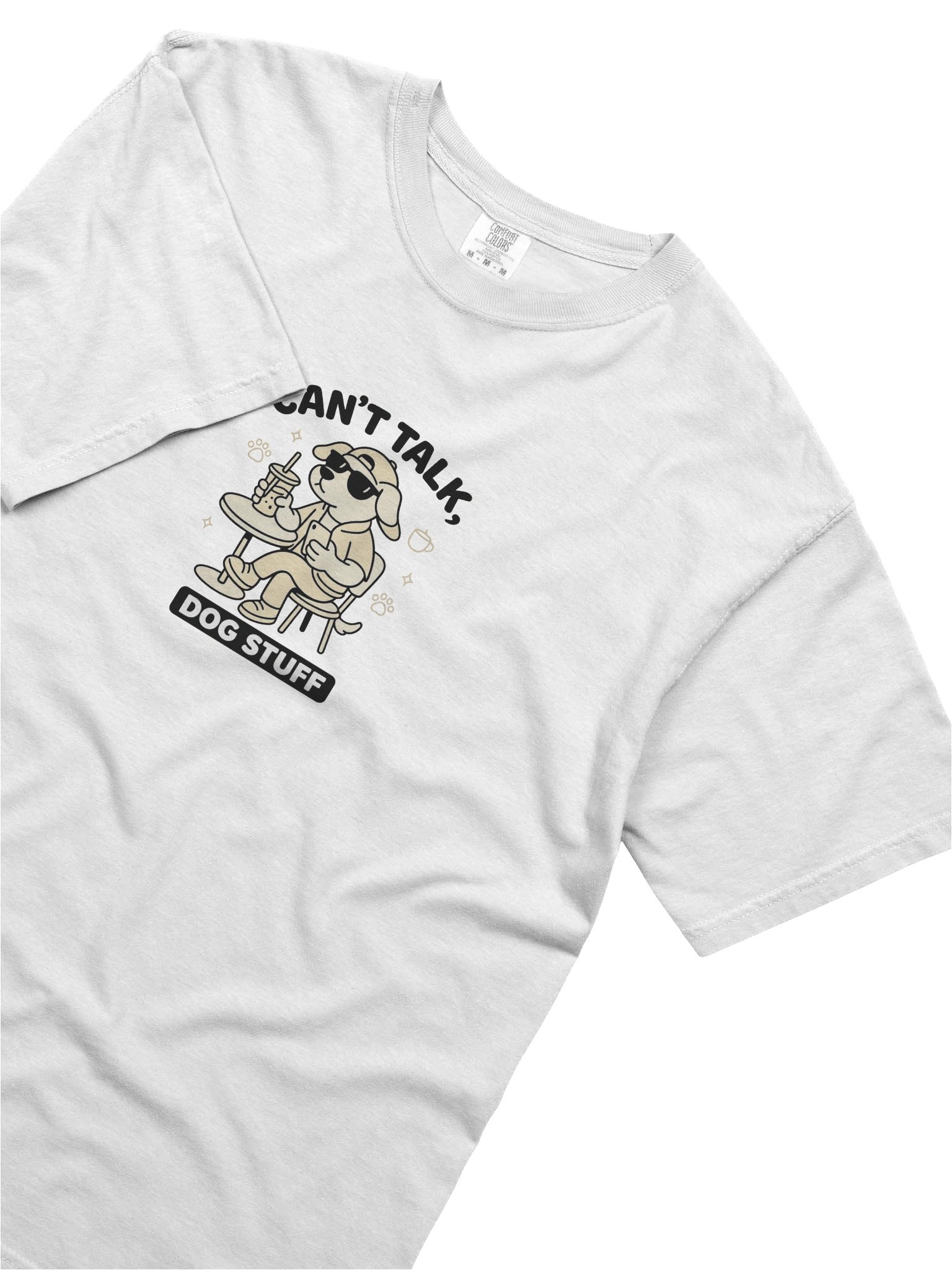 Can't Talk Dog Stuff T-Shirt product image (5)