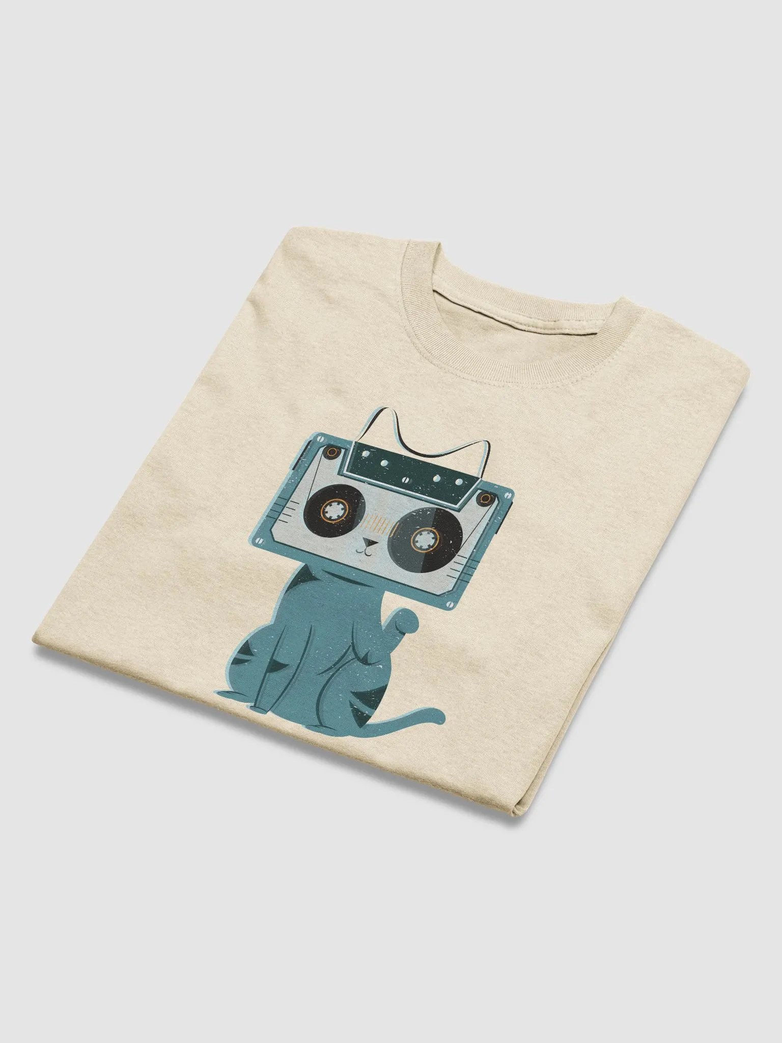 Cassette Tape A Heavyweight Unisex T-Shirt product image (2)