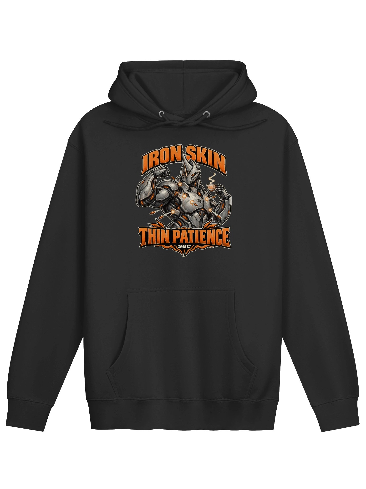 SGC Iron Skin, Thin Patience — Premium Hoodie product image (1)