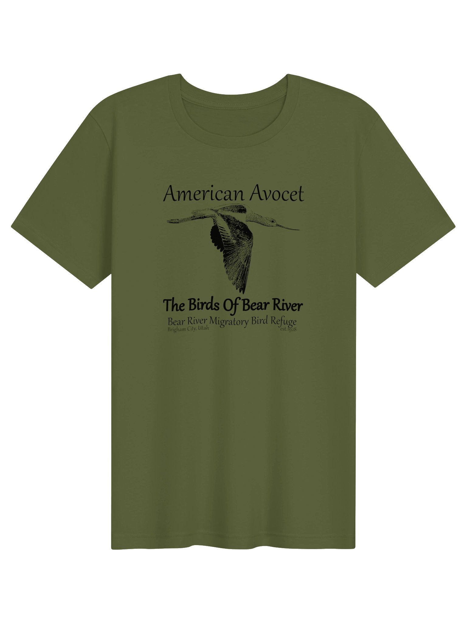 Birds of Bear River American Avocet T-shirt product image (9)