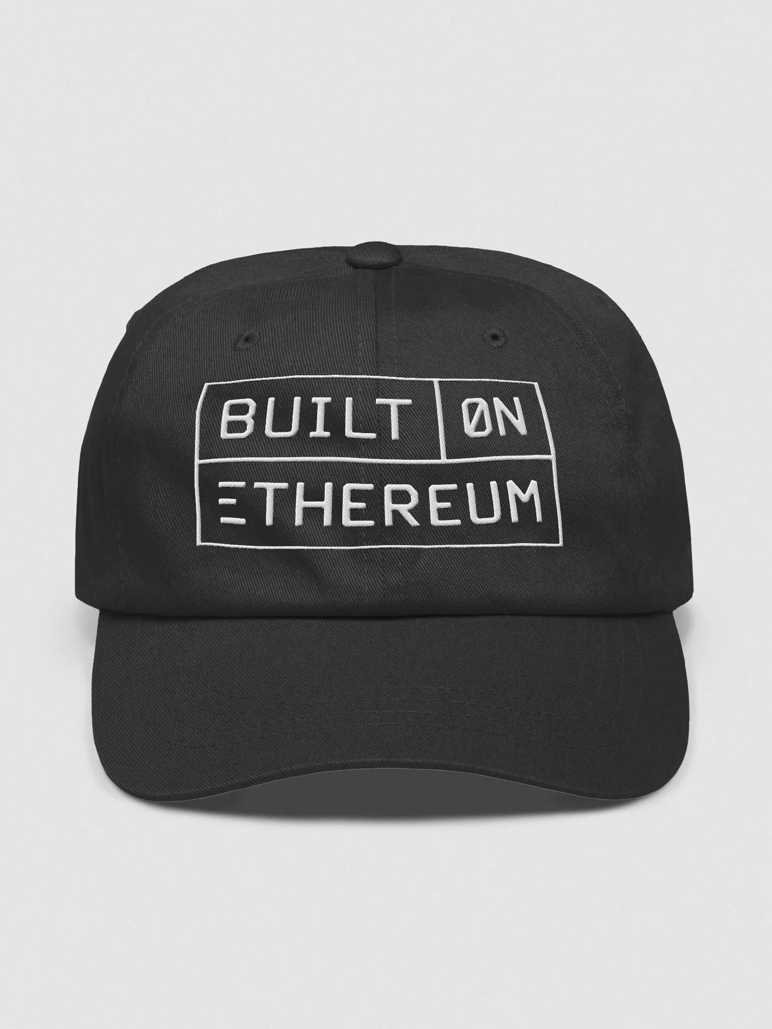 Built on Ethereum hat product image (1)
