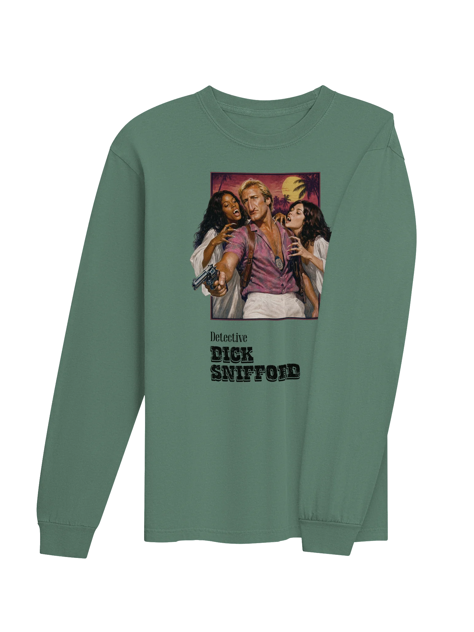 Dick Snifford Vampire Long Sleeve T-Shirt product image (12)