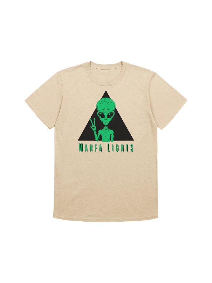 Alien Marfa Lights Triangle Unisex Tee product image (1)