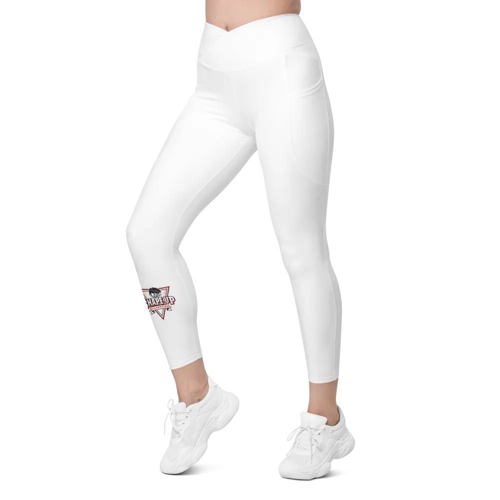 Shape Up Kickboxing Semi-Compression Crossover Leggings with Pockets product image (7)