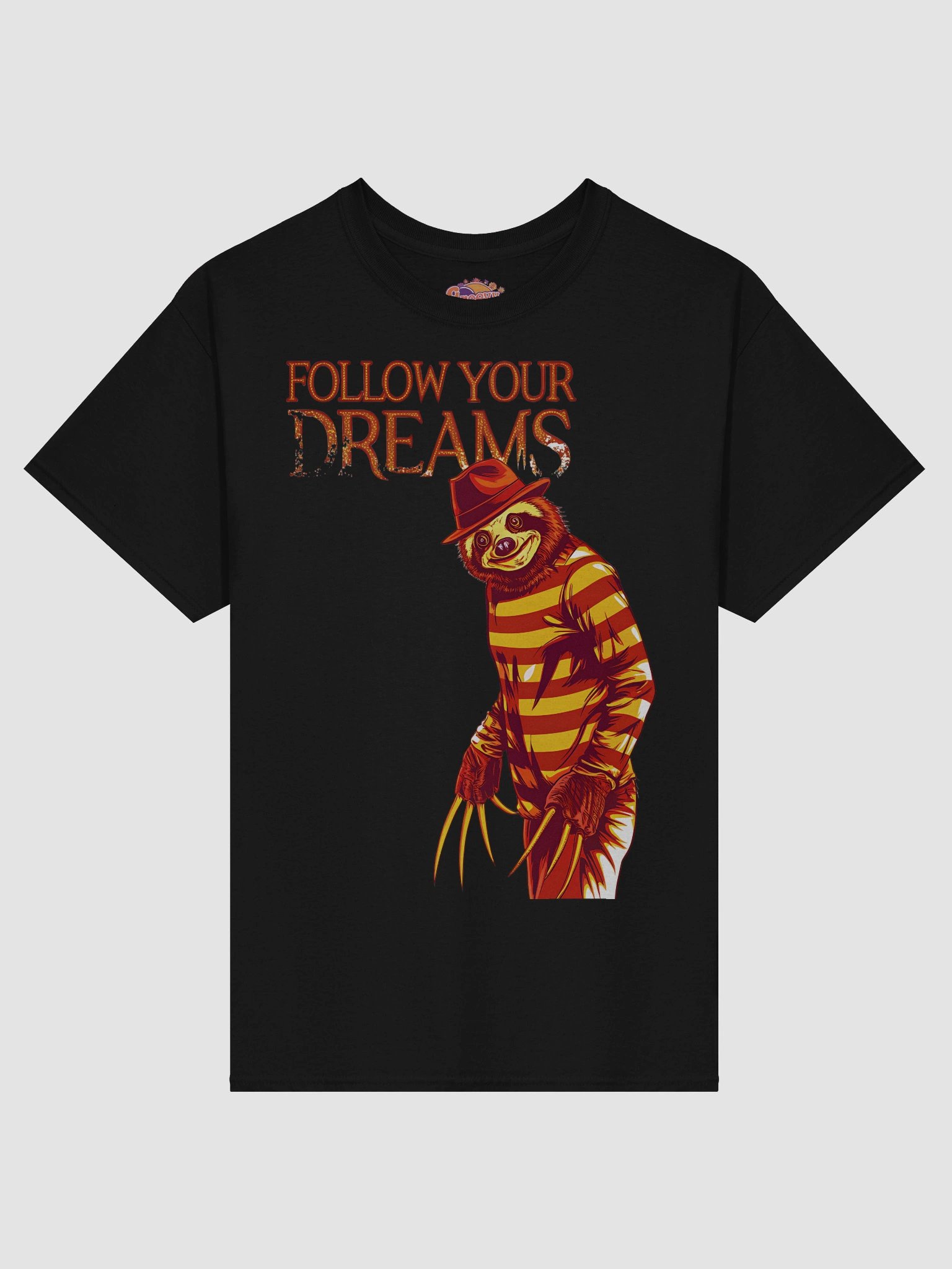 Sloth Dreams Horror T-Shirt product image (2)