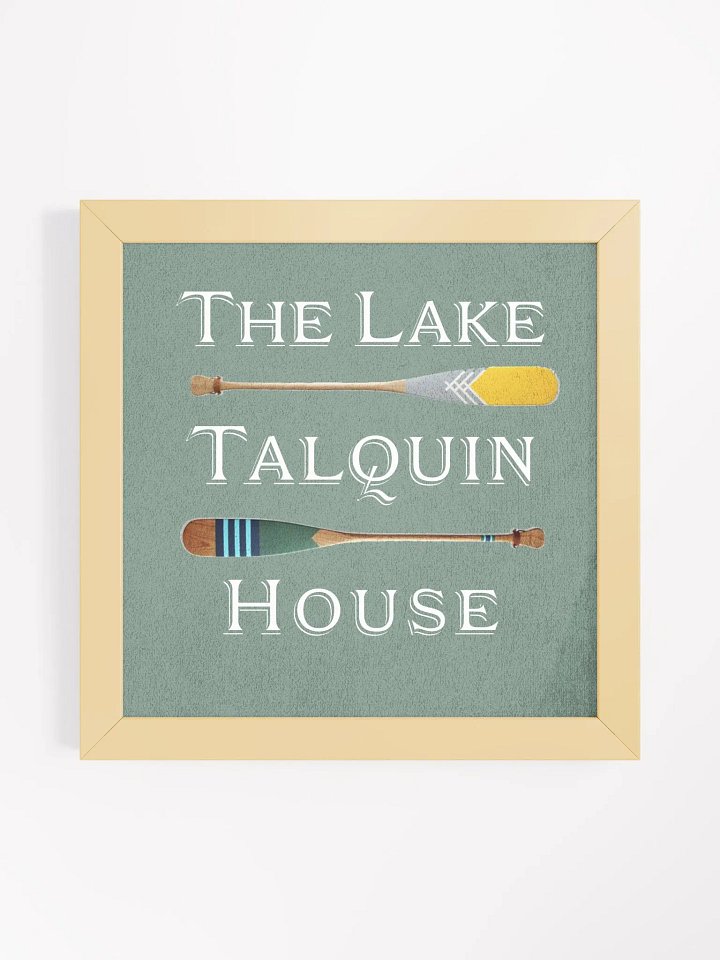 The Lake House Framed product image (1)