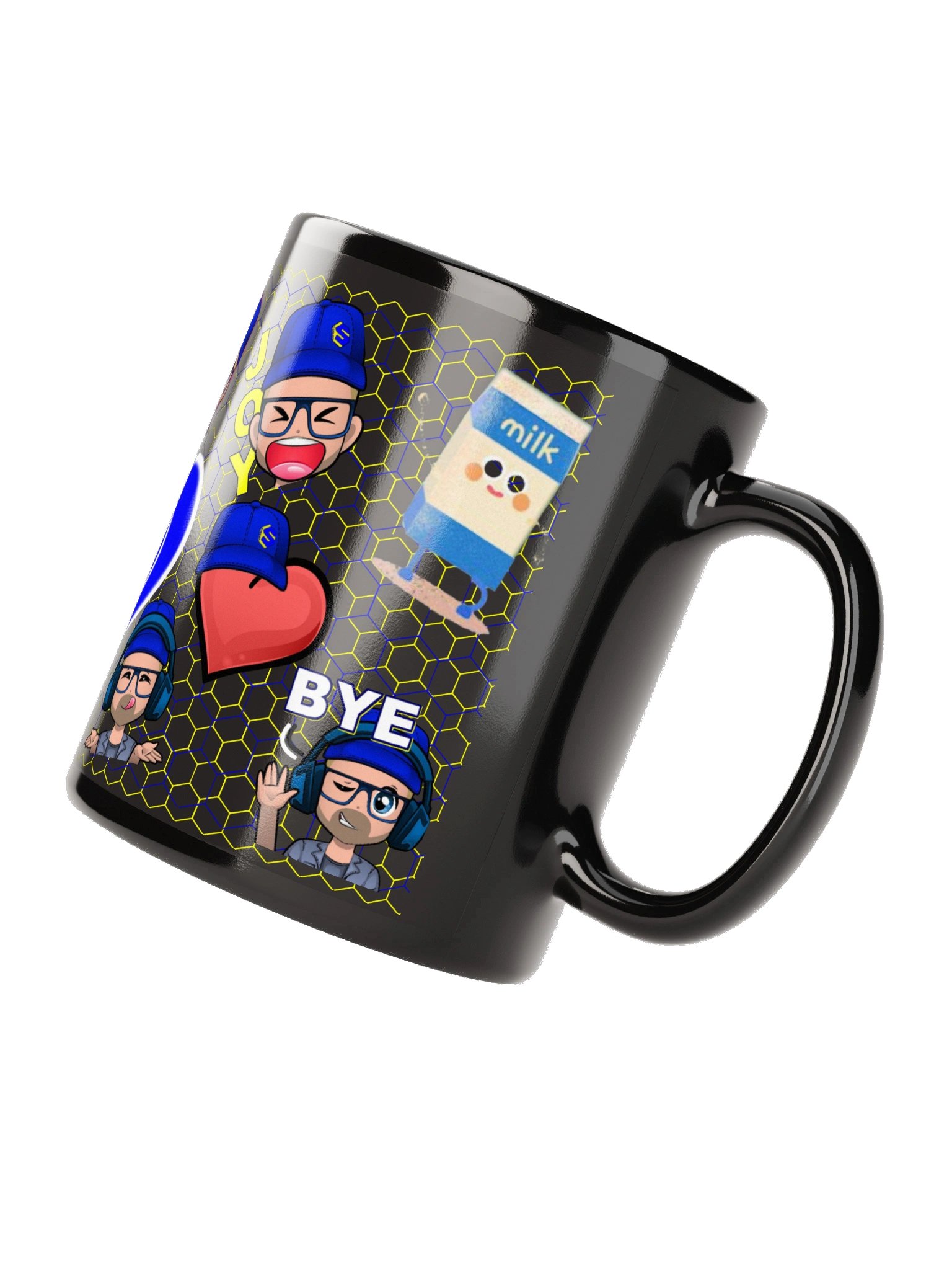 Emote Mug (Black) product image (4)