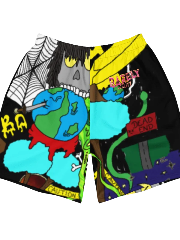 "SPOOKY BR" SHORTS (BLK) product image (1)