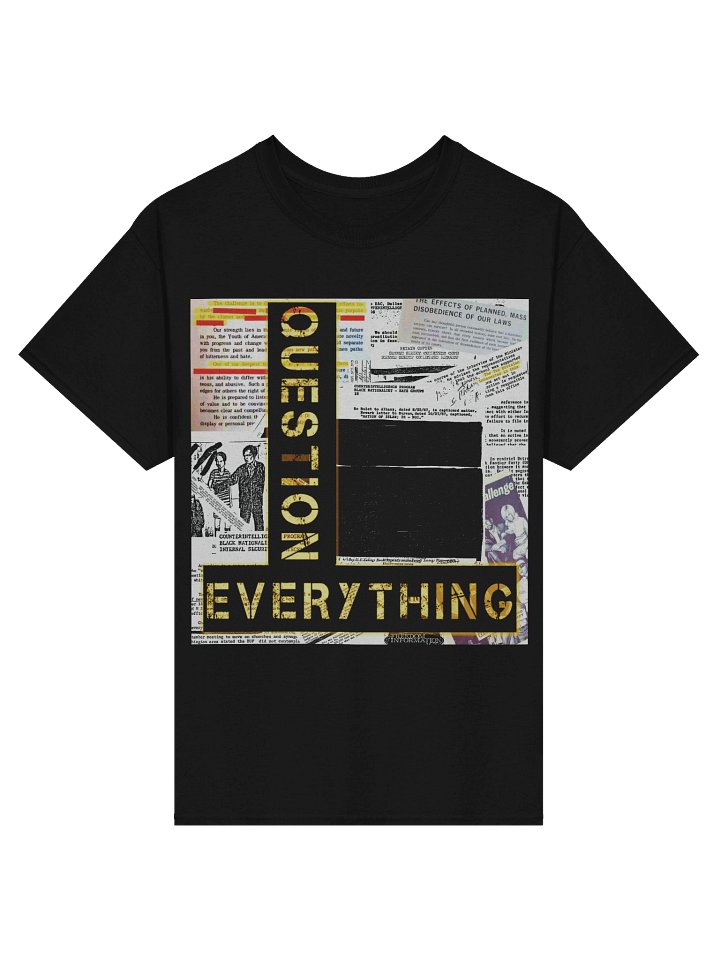 QUESTION EVERYTHING - T-SHIRT (FULL) product image (1)