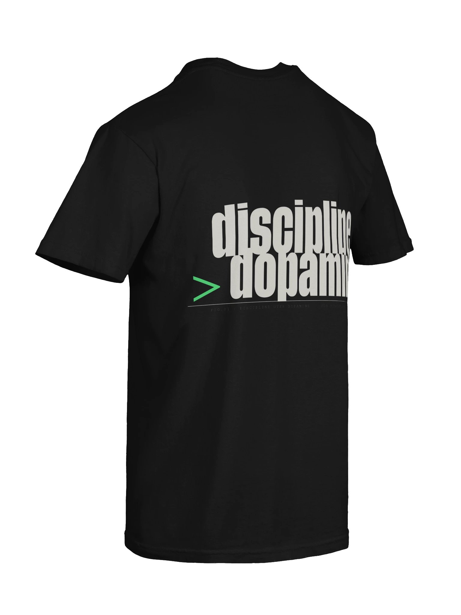 Discipline > Dopamine Tee — Washed Black product image (12)