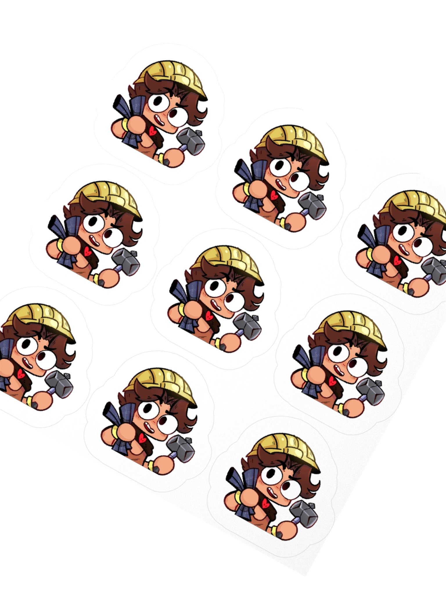 Nukeri Emote Sticker Set - 9x Building! product image (4)