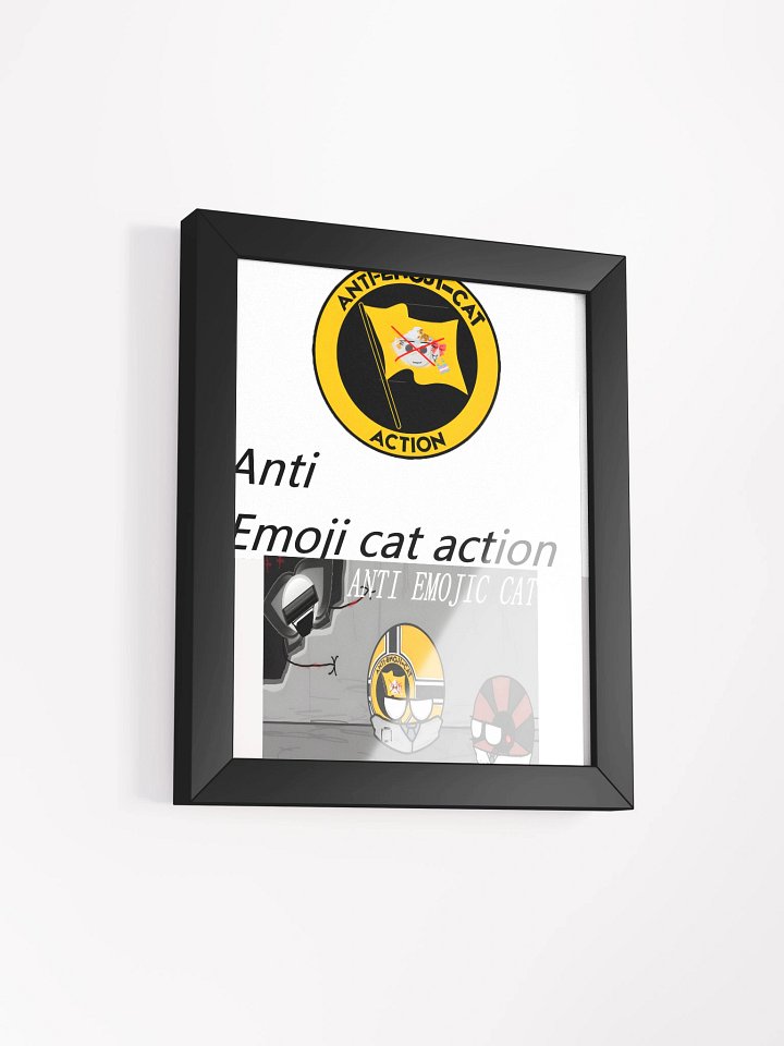 Anti emoji cat poster product image (5)