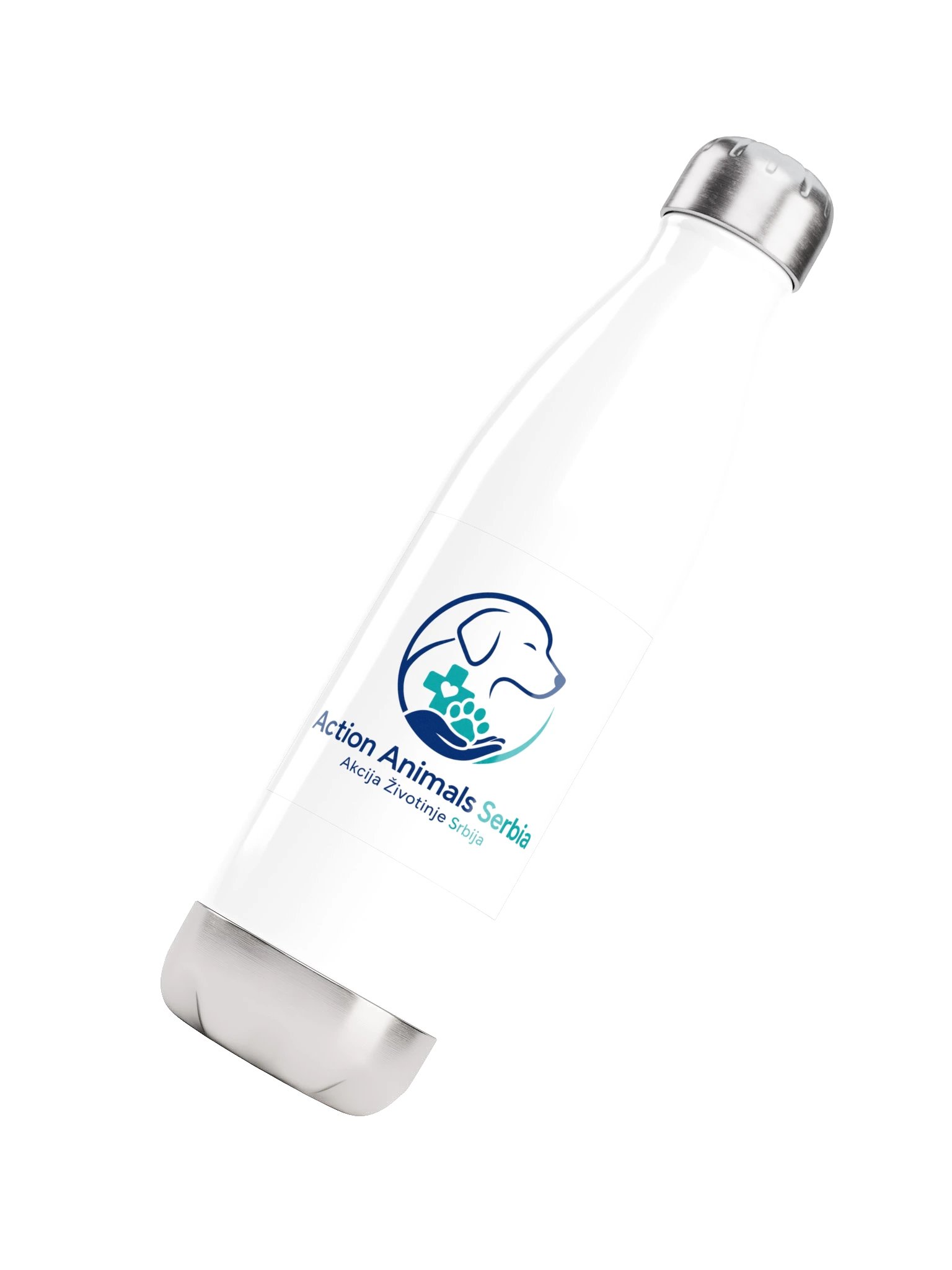 Action Animals Serbia Edelstahlflasche product image (7)