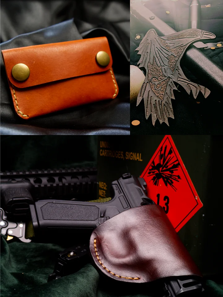 Ragnars Crow, Coin pouch and a holster product image (1)