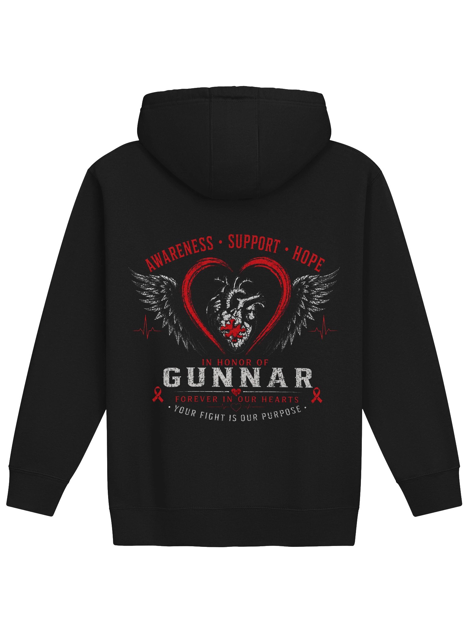 Gunnar's Memorial CHD Hoodie product image (9)