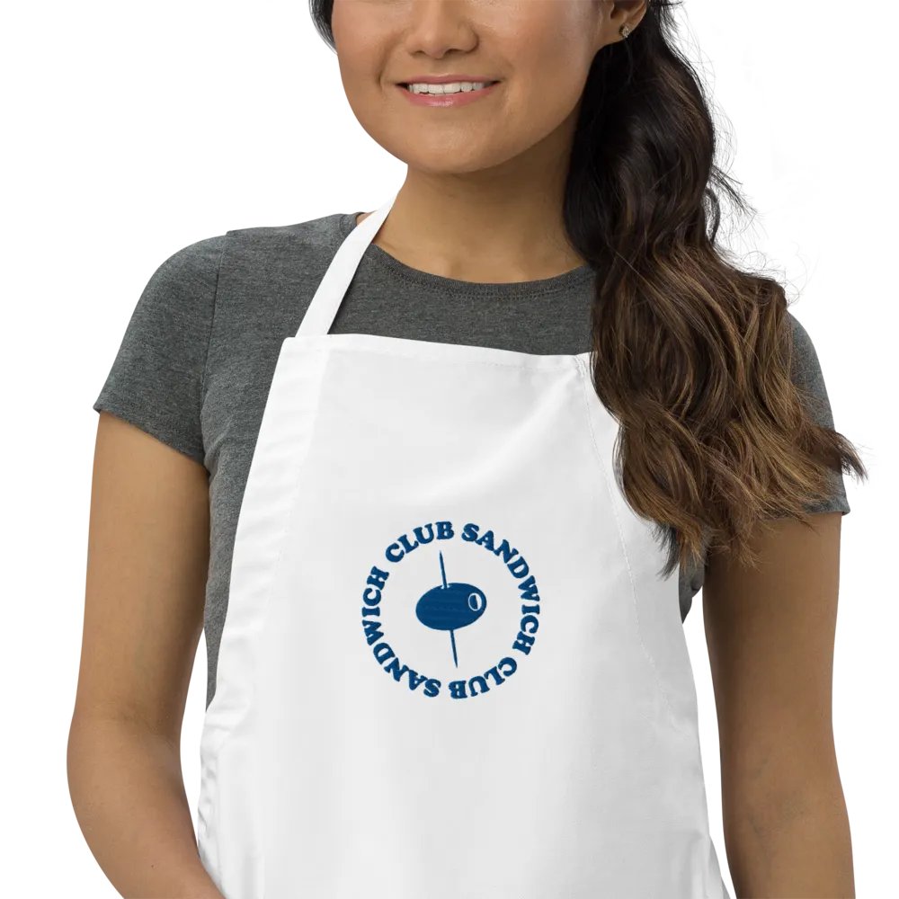 Club Sandwich Club Embroidered Apron product image (10)