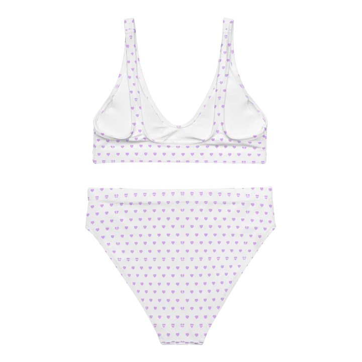 Pastel Heart Seamless Pattern High Waisted Bikini - V11 product image (2)