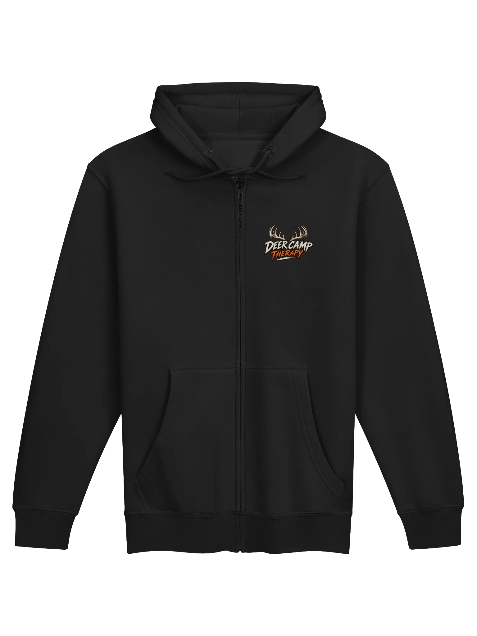Deer Camp Therapy Full-Zip Hoodie product image (1)
