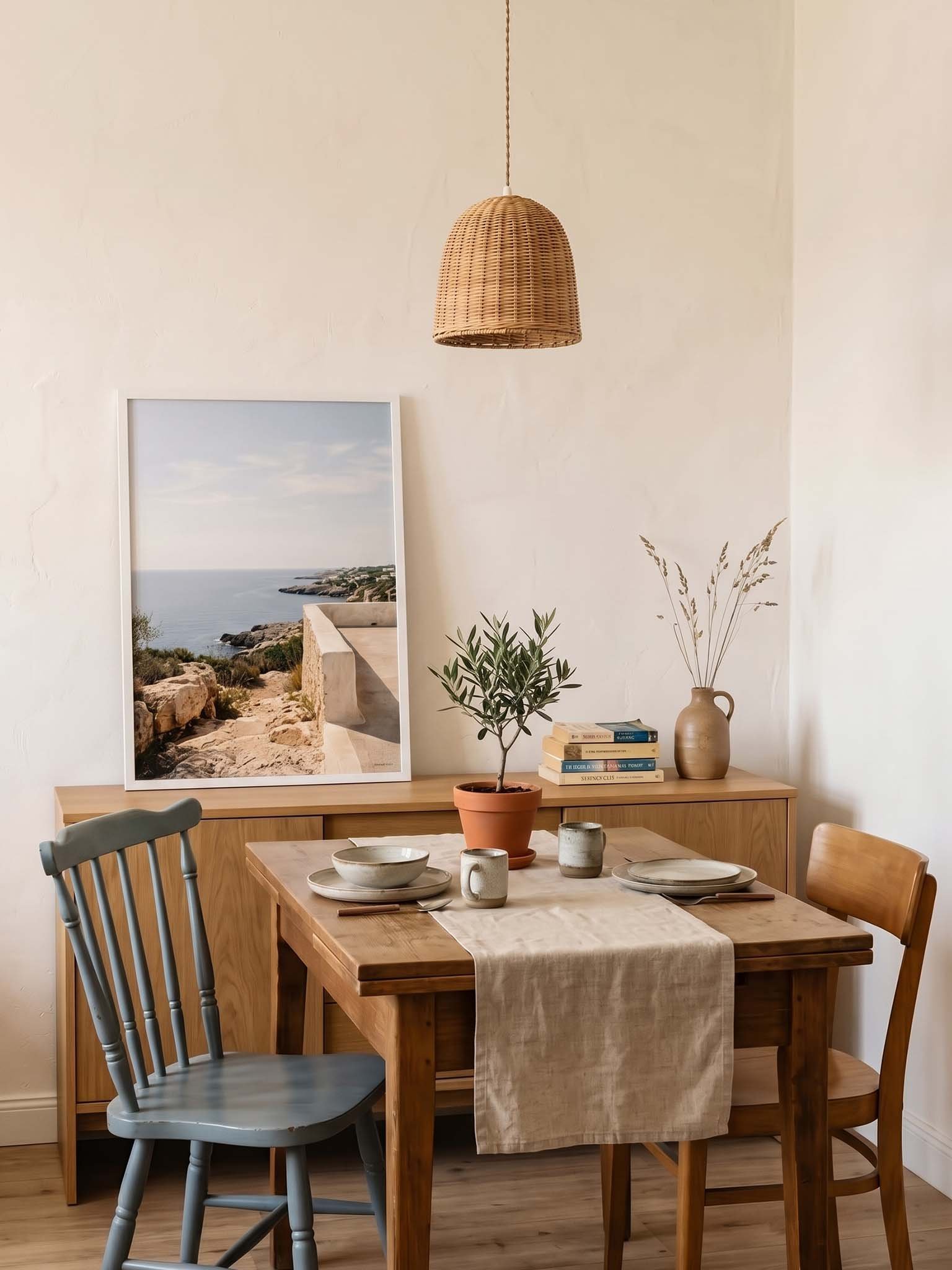 Blue Horizon - Mediterranean Modern Wall Art product image (49)