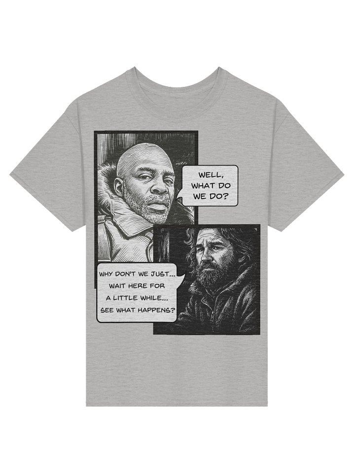 The Thing inspired Wait Here Scene Tee product image (97)