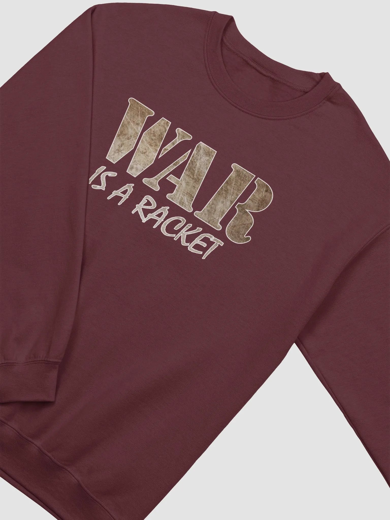 War Is A Racket - Metal - Gildan Classic Crewneck Sweatshirt product image (2)