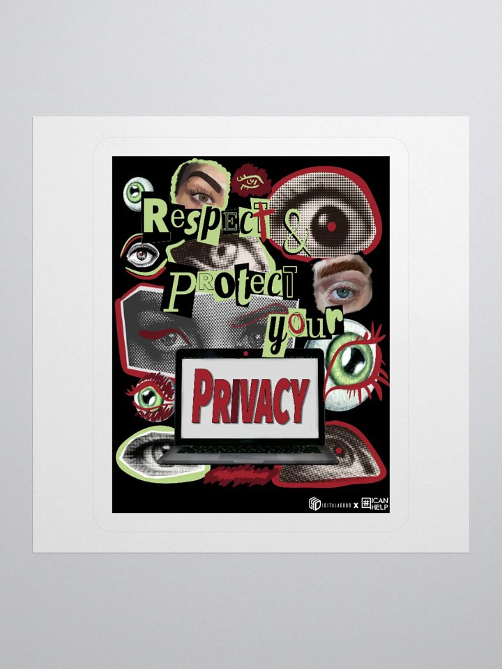 Respect & Protect Your Privacy Online Sticker product image (1)