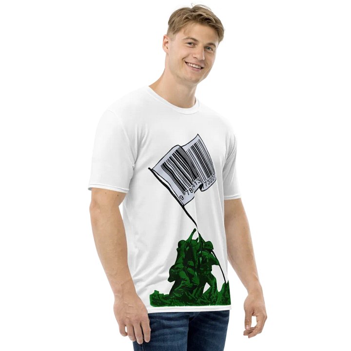 Raising The Flag Of Commerce - All-Over Print Crew Neck T-Shirt product image (1)