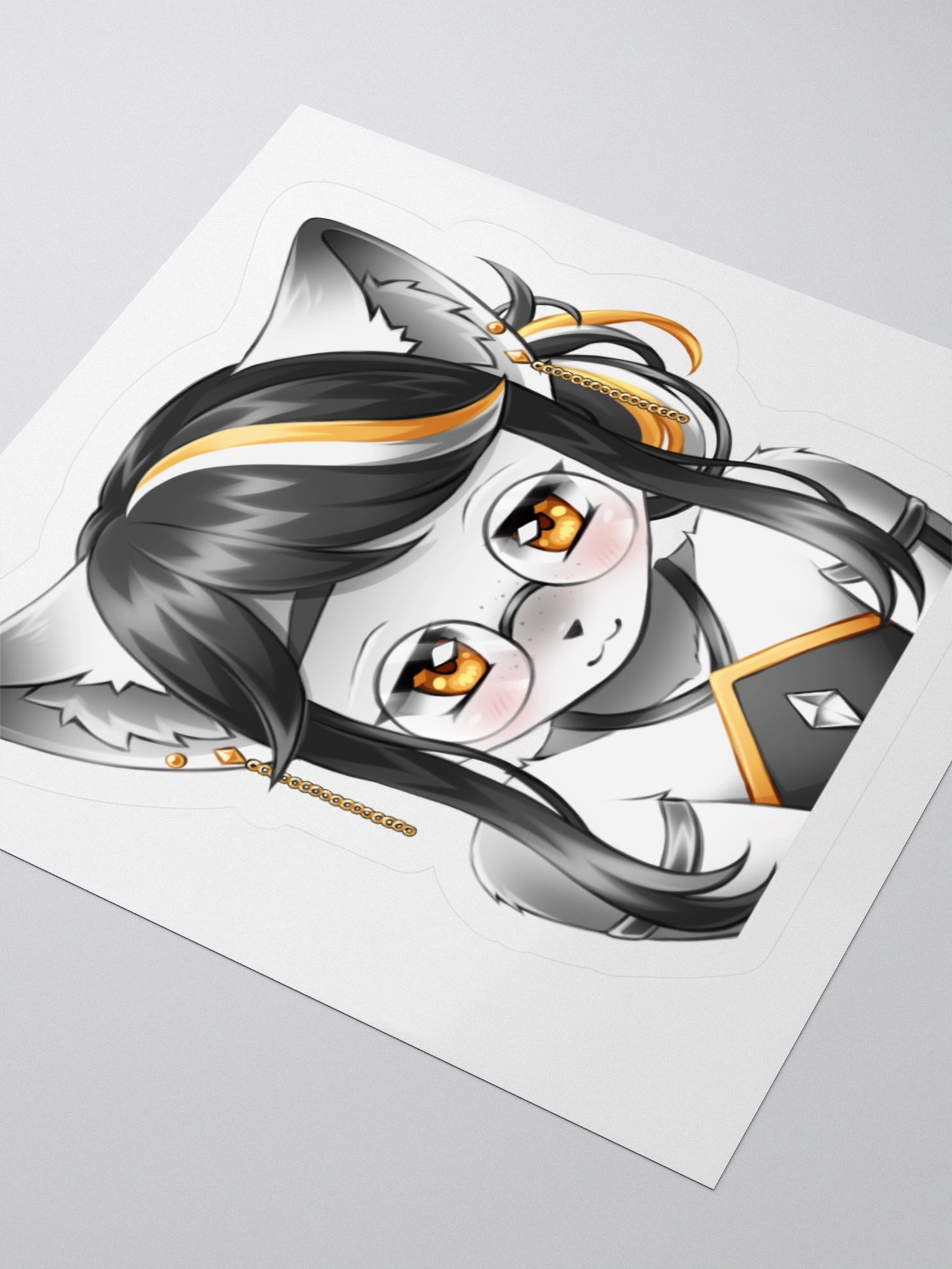 Cute Shiro Sticker product image (8)