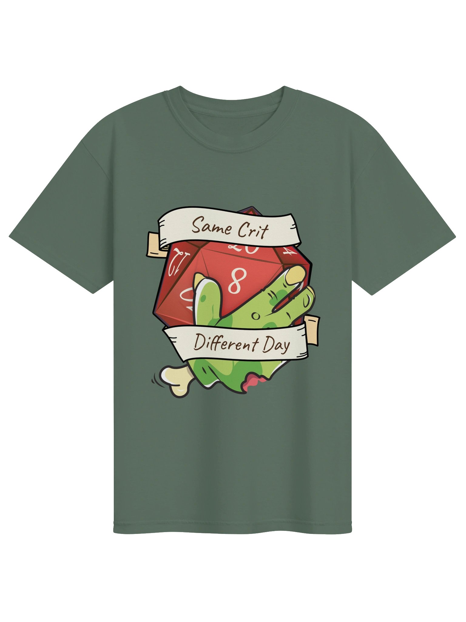 Same Crit Different Day T-Shirt product image (97)